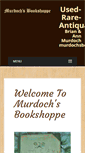 Mobile Screenshot of murdochsbookshoppe.com